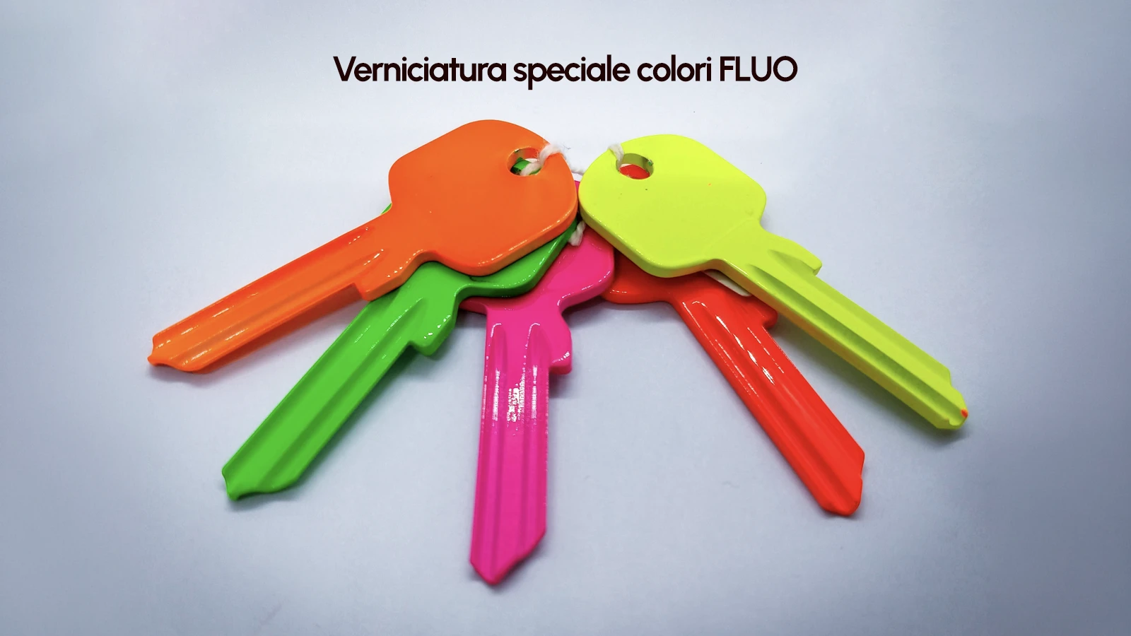 Effe2 Finishing - Lavorazioni - Verniciatura colori fluo